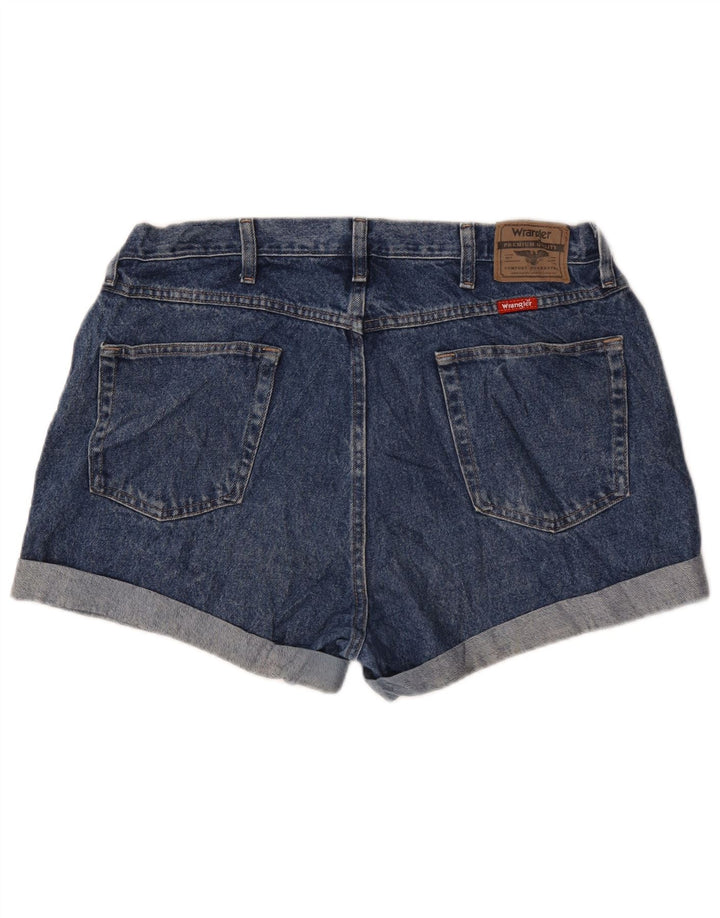 Wrangler Short en jean coupe régulière pour femme W40 2XL Bleu Coton