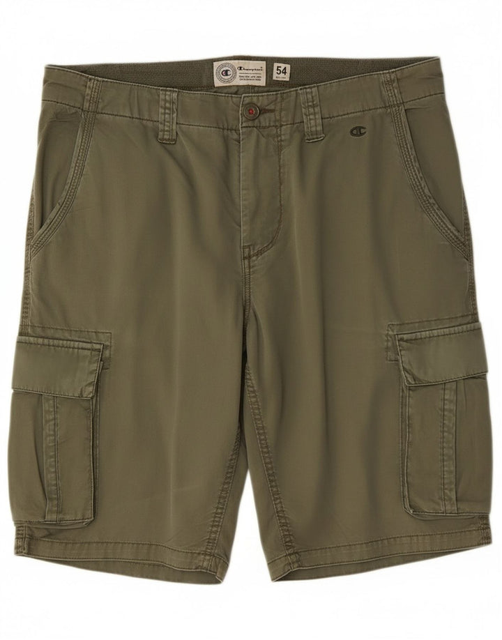 Champion Short Cargo Homme IT 54 2XL W38 Kaki Coton