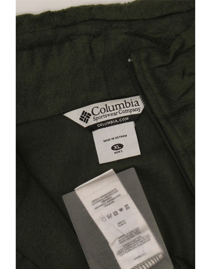 Columbia Veste Polaire Homme UK 42 XL Kaki Polyester