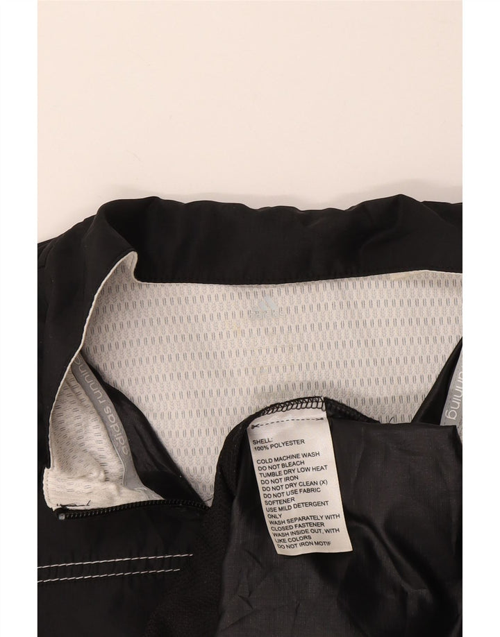 ADIDAS Veste de survêtement pour homme Large Noir Polyester