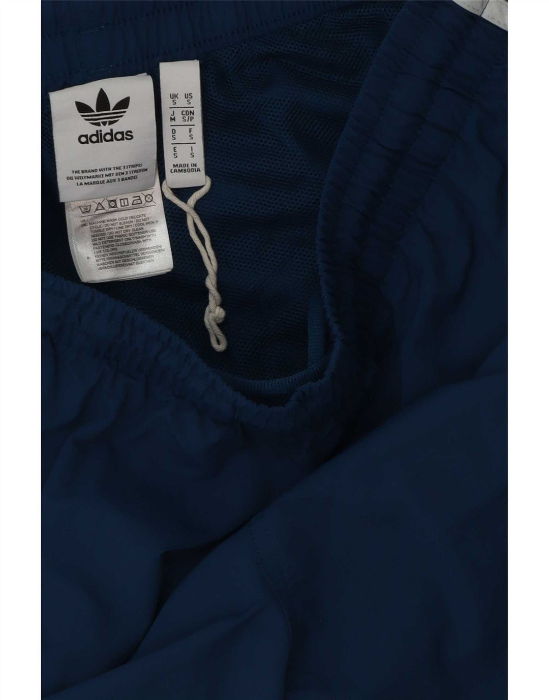 Adidas Short de sport pour homme Petit Bleu Polyester Sports