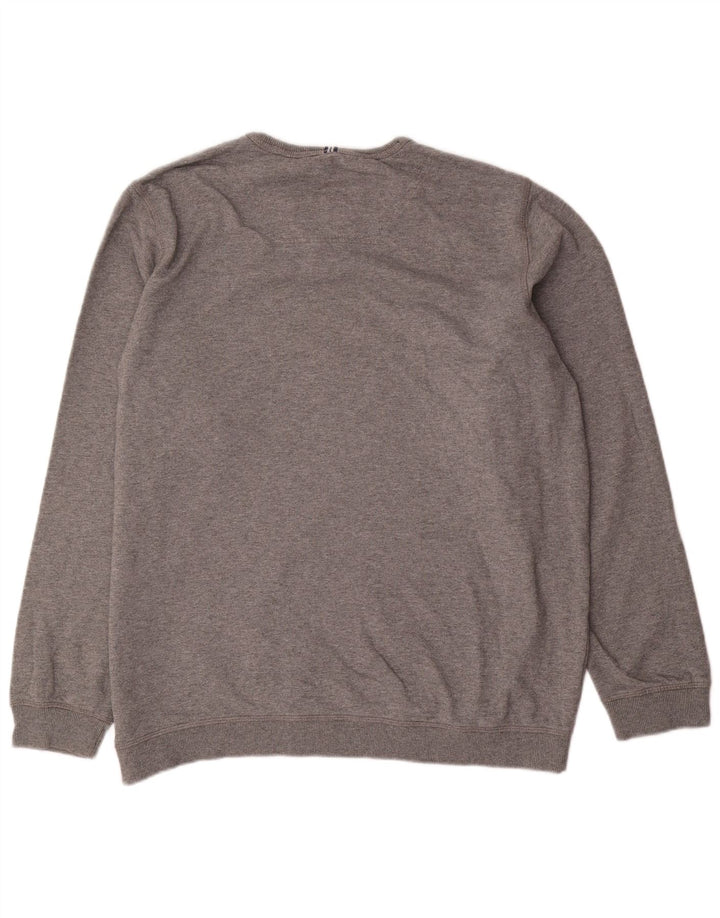 Joules Sweatshirt Jumper XL Gris Moucheté Coton Homme