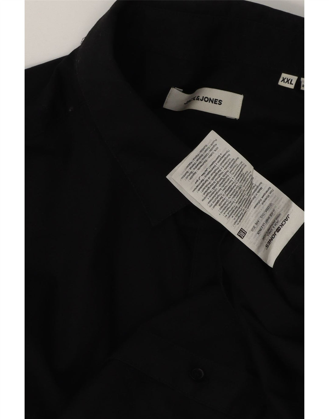 Jack & Jones Chemise Homme 2XL Coton Noir