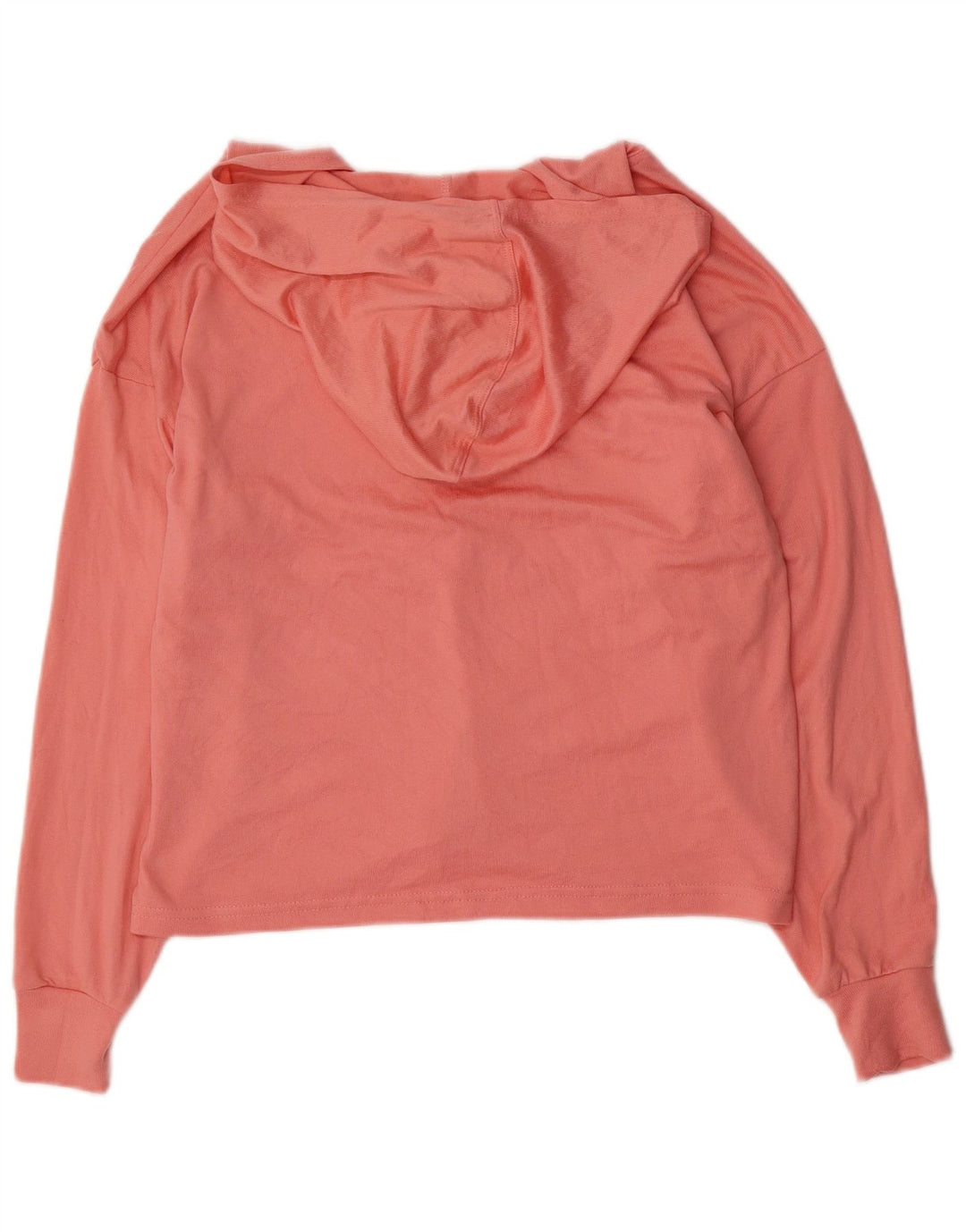 Hurley Femme Haut Graphique À Capuche Manches Longues UK 44 Rose Moyen Polyester
