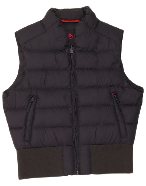 Kappa Gilet court rembourré pour femme UK 18 XL Bleu marine Polyamide