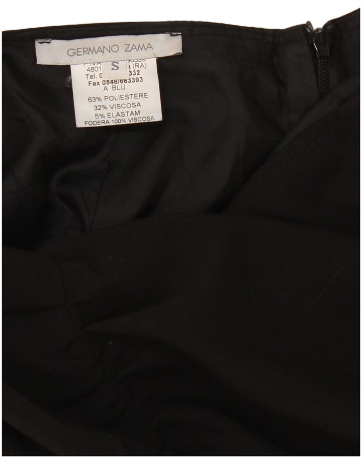 Germano Zama Jupe crayon femme Small W28 Noir Polyester
