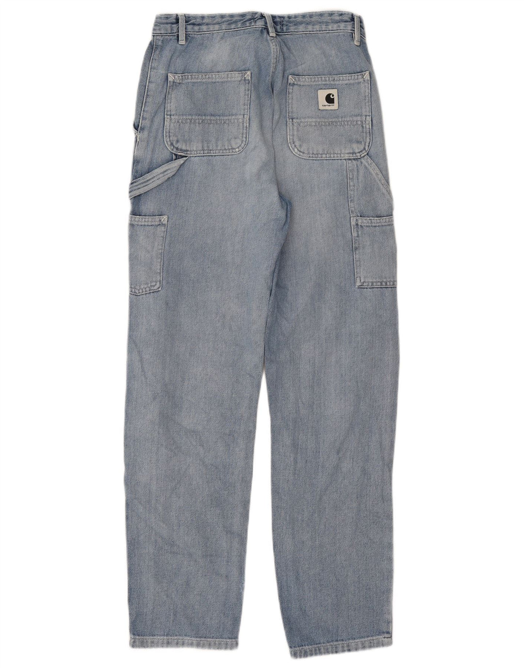 Carhartt Jean Cargo Fuselé Femme W26 L29 Bleu