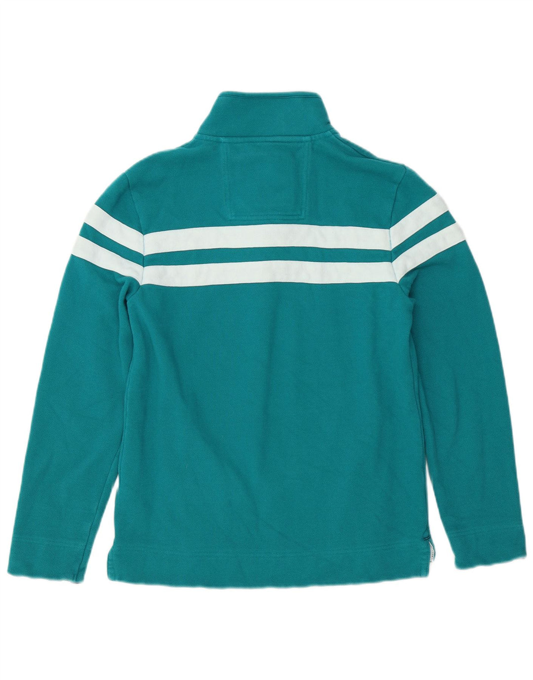 Crew Clothing Sweat-shirt pour homme Small Turquoise Colourblock