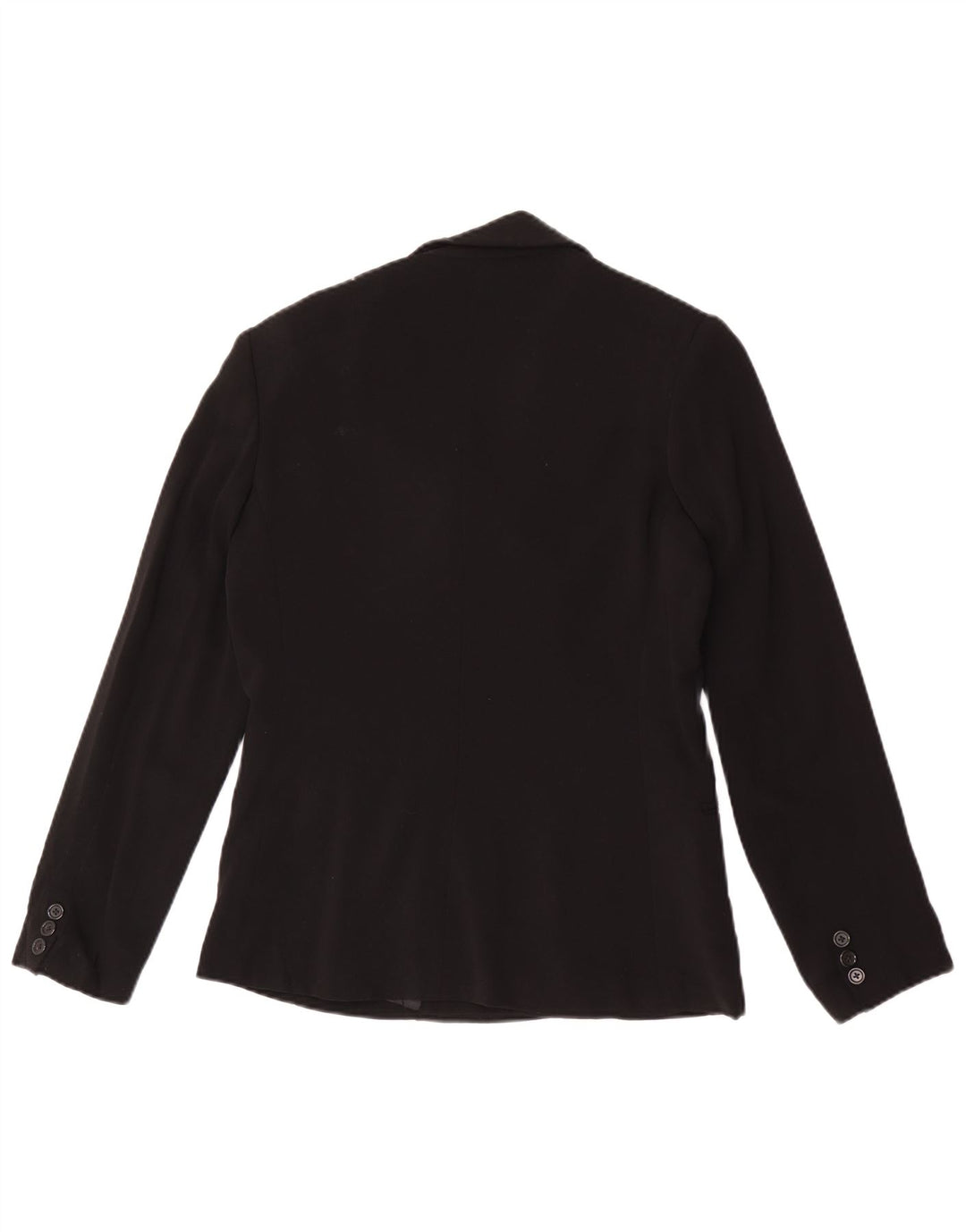 Jigsaw Caban Femme UK 14 Laine Noir Moyen