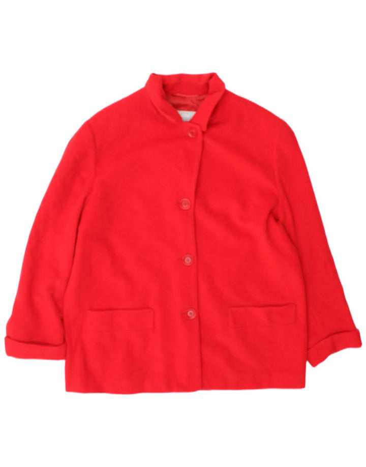 Bogner Veste blazer à 4 boutons pour femme UK 18 XL Rouge