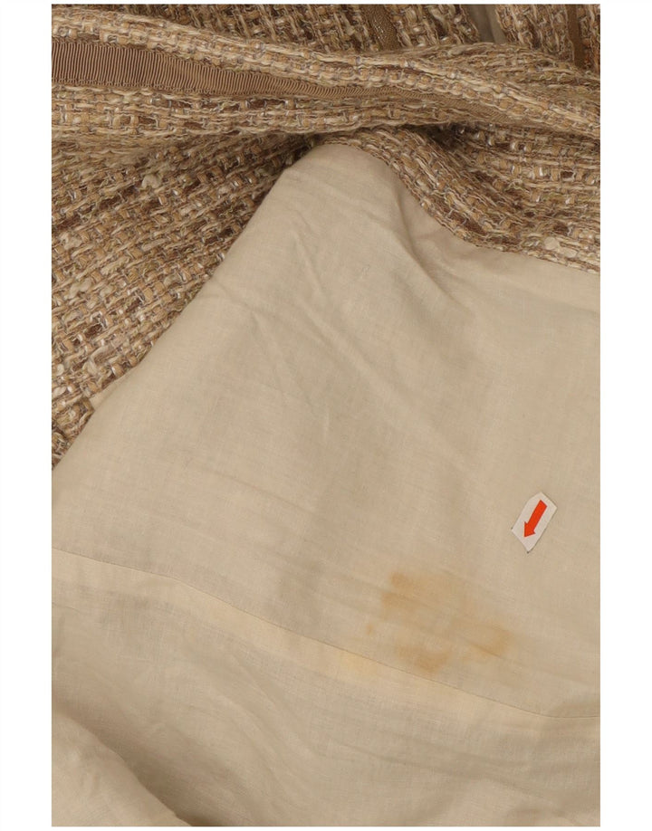 Hugo Boss Pardessus pour femme UK 14 Coton beige moyen