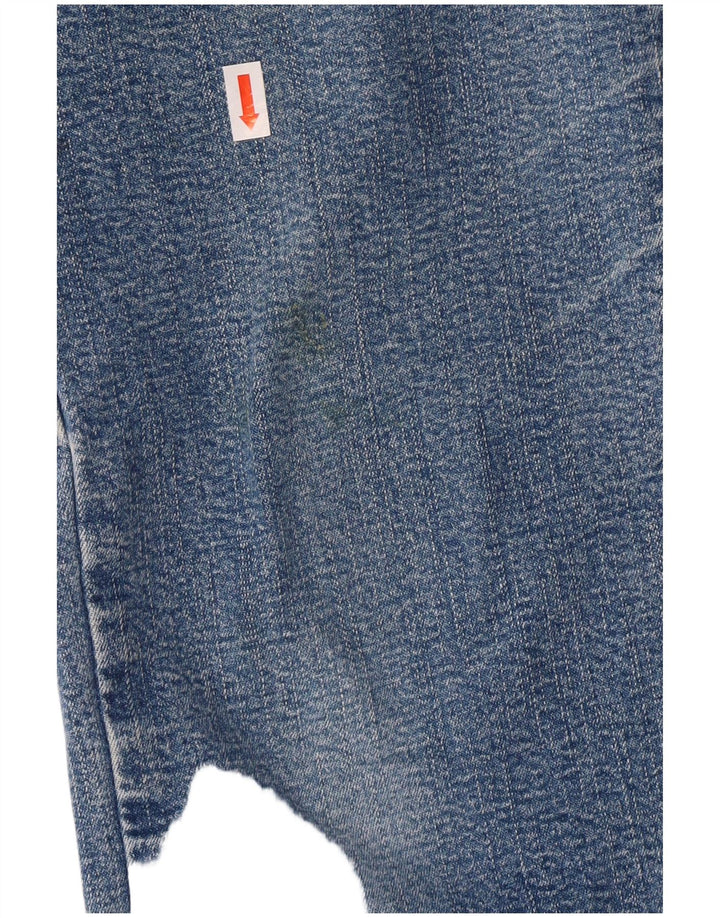 PER UNA Jean Bootcut Femme UK 14 Moyen W30 L30 Bleu Coton