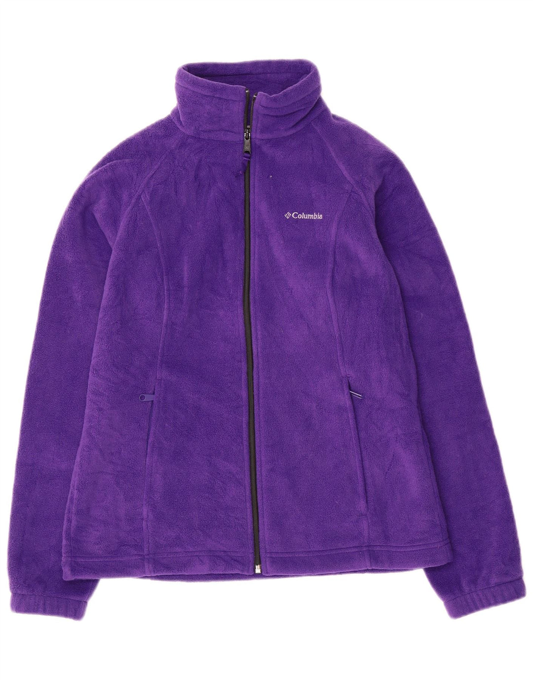 Columbia Veste Polaire Femme UK 14 Violet Moyen Polyester