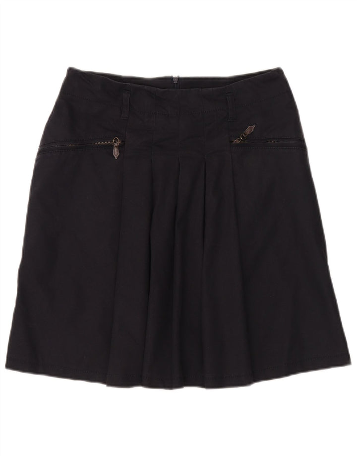 Zara Femme Jupe A-Line Medium W28 Bleu Marine