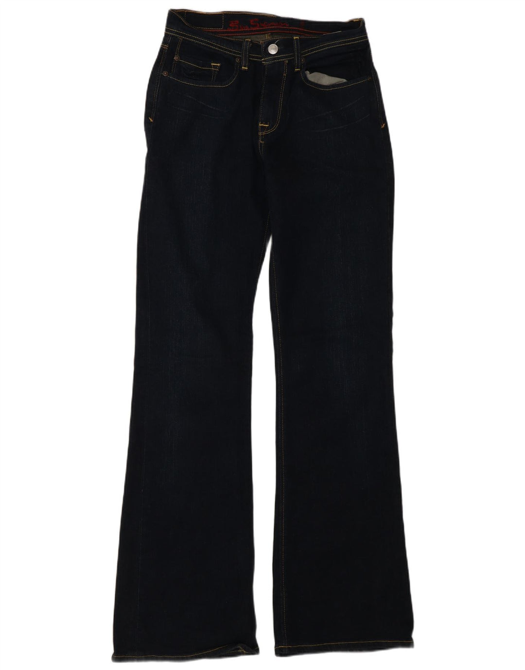 Ben Sherman Jean Bootcut Femme W28 L32 Bleu Marine Coton