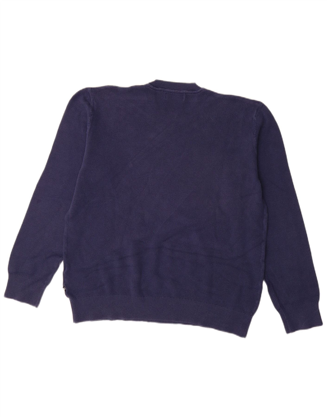 NAUTICA Pull à col rond pour femme UK 18 XL Bleu marine en coton