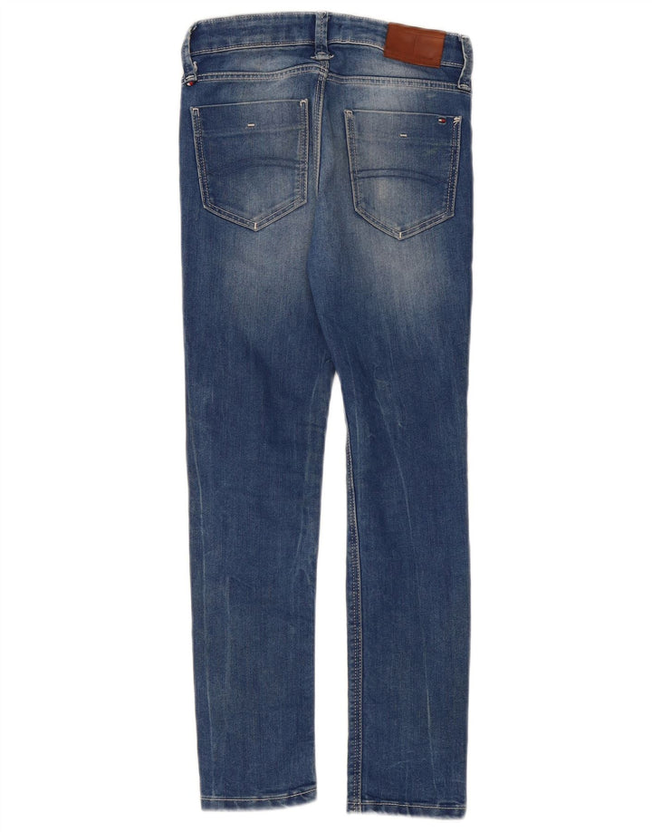 TOMMY HILFIGER Jean Slim Garçon 9-10 ans W26 L24 Bleu Coton