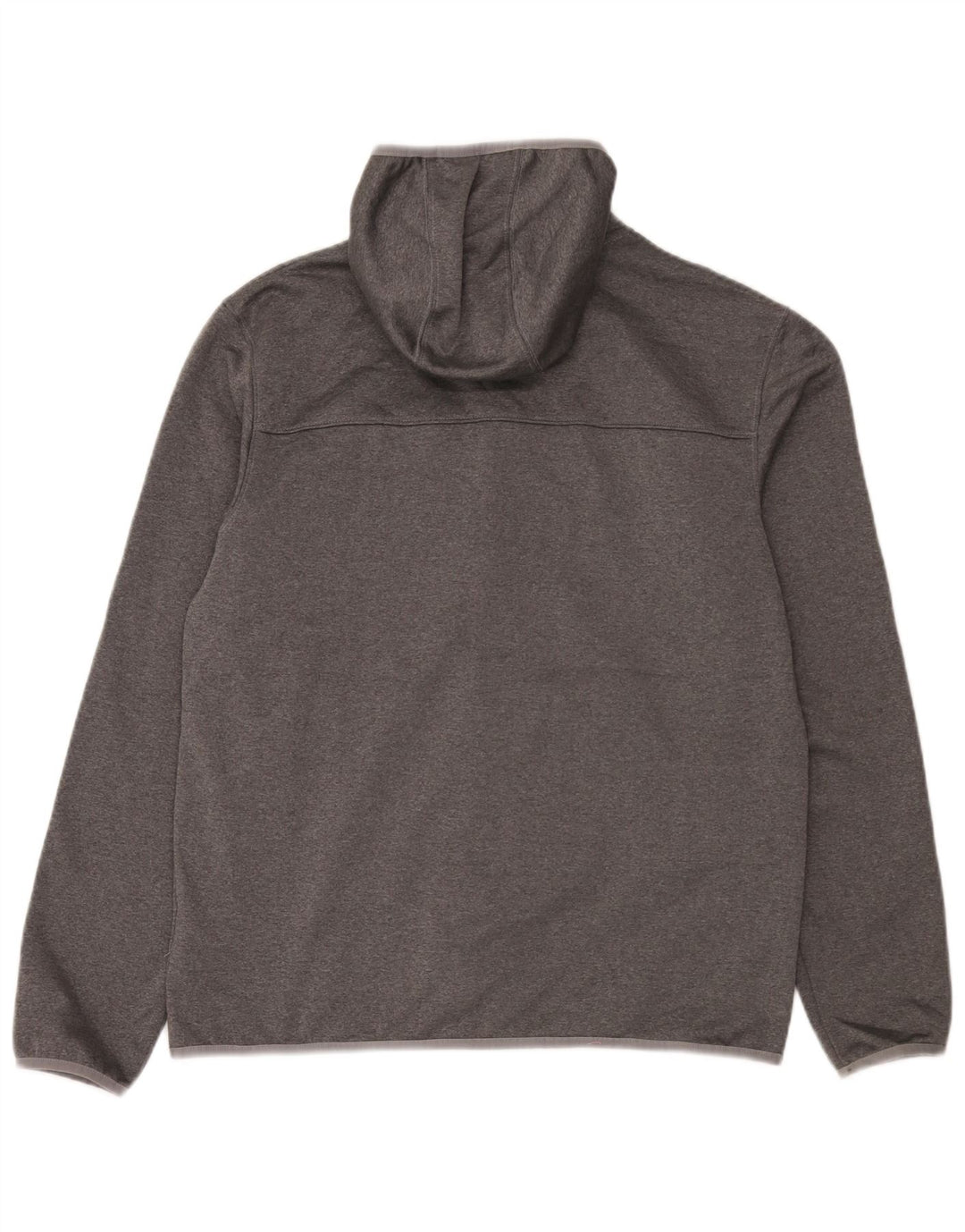 The North Face Pull à capuche zippé pour homme Large Gris Polyester