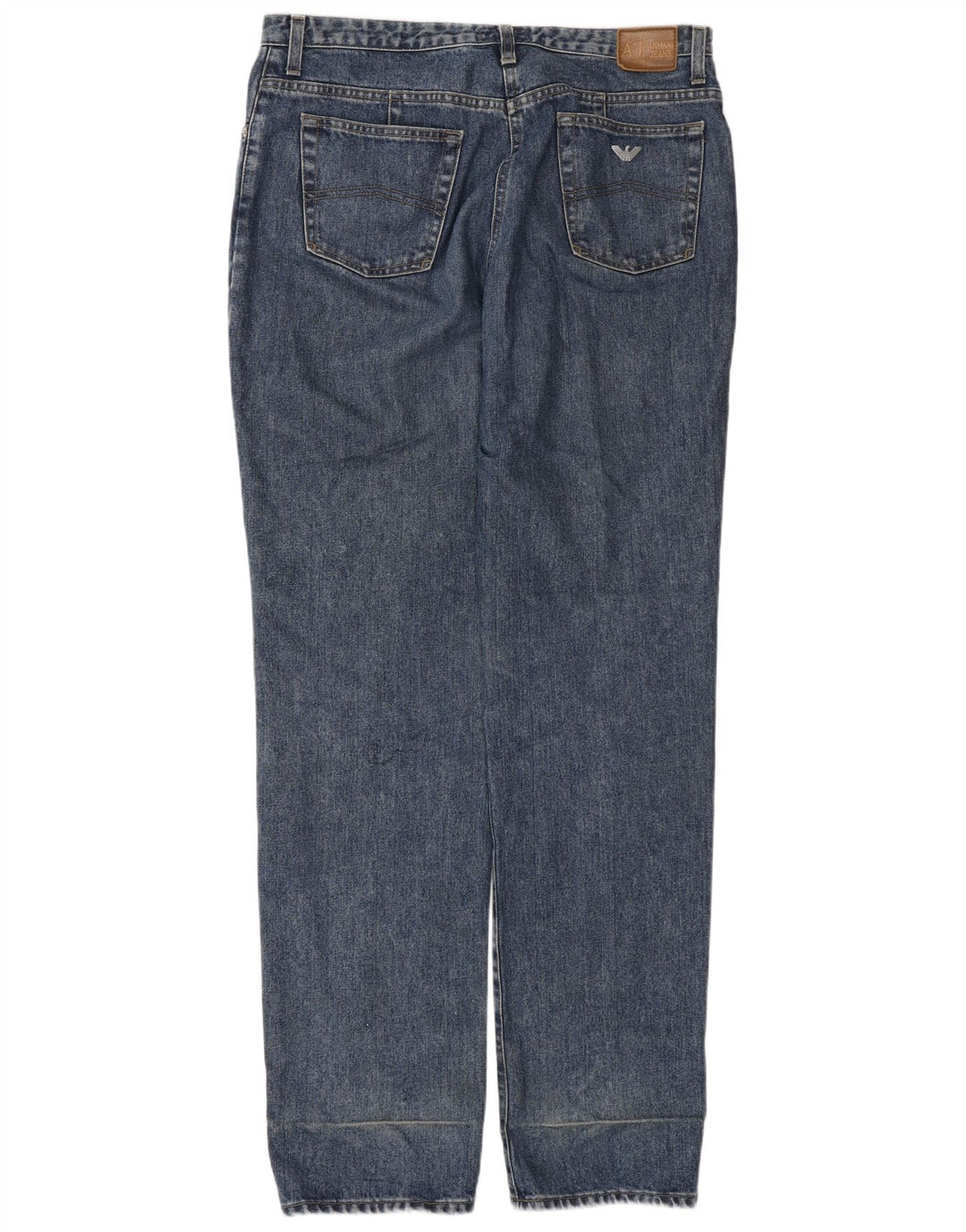 ARMANI Jean droit homme W33 L34 bleu coton