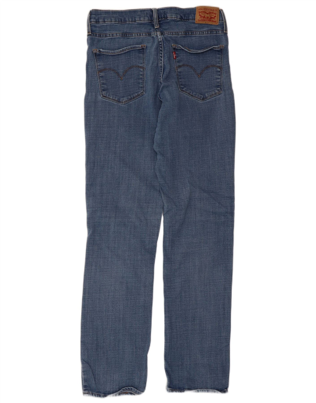 Levi's Jean 314 Shaping Straight Femme Bleu Coton W30 L32