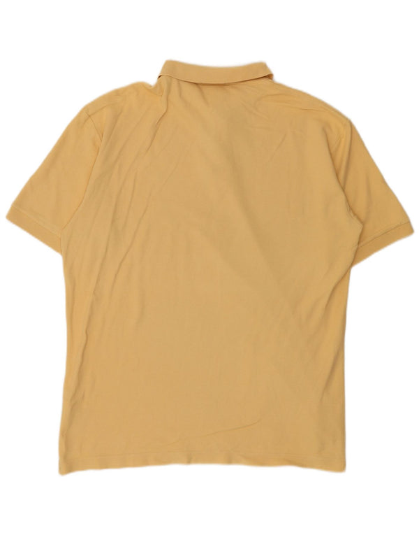 Fila Mens Polo Shirt IT 54 Large Yellow Cotton