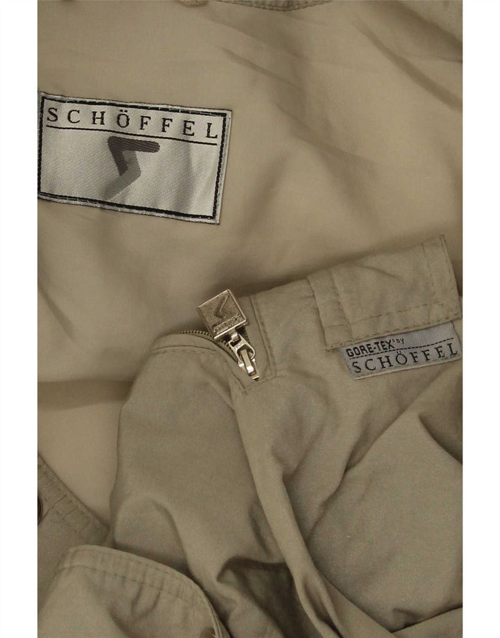 Schoffel Manteau coupe-vent surdimensionné militaire pour femme EU 40 Vert moyen