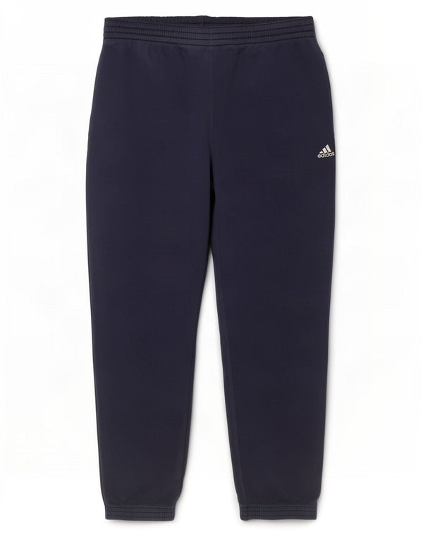 Adidas Pantalon de survêtement pour homme en coton bleu marine moyen