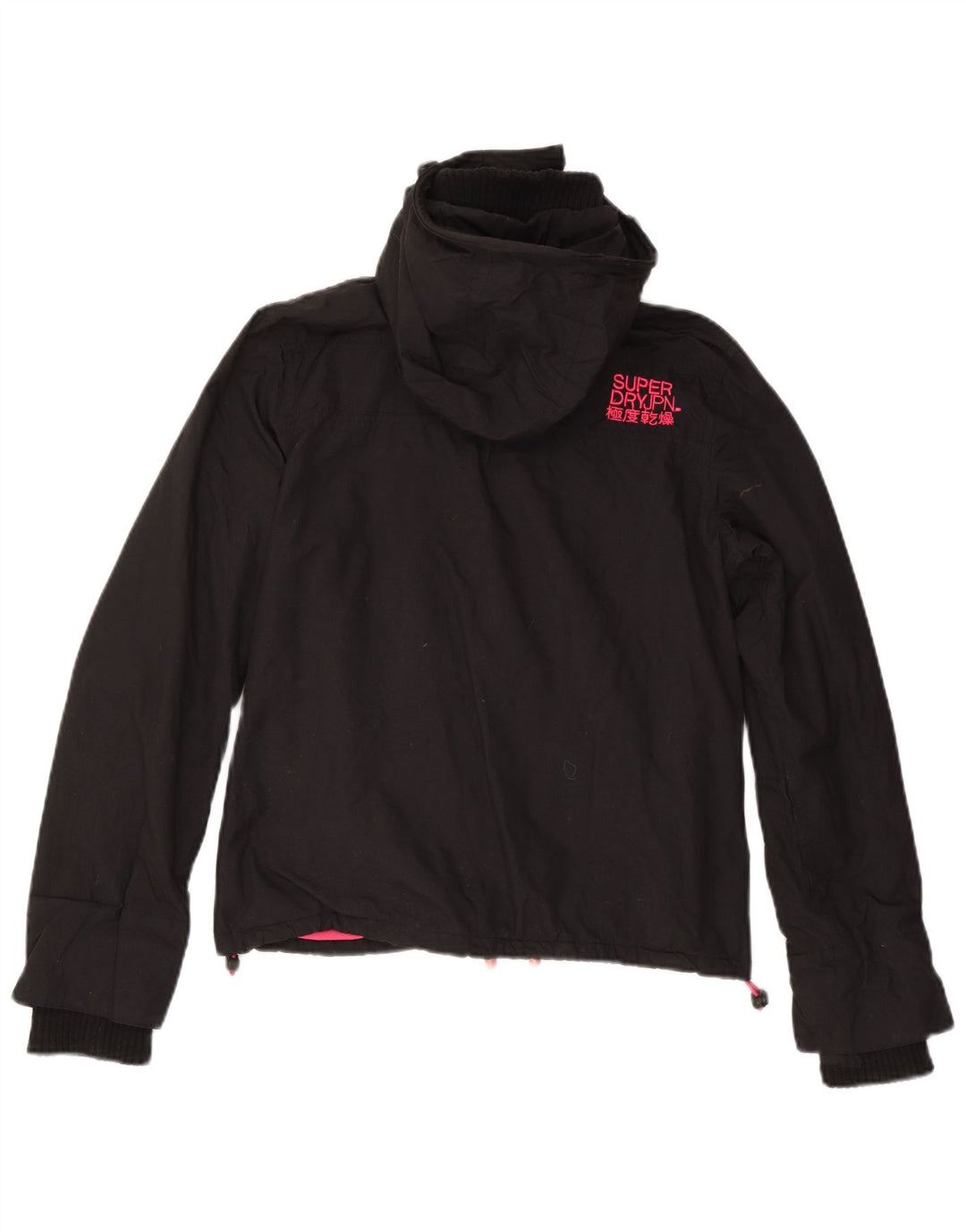 Superdry Veste coupe-vent The Windcheater pour femme UK 14 Medium Noir