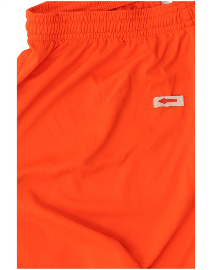 Adidas Short de sport Climalite Homme Orange Moyen Polyester