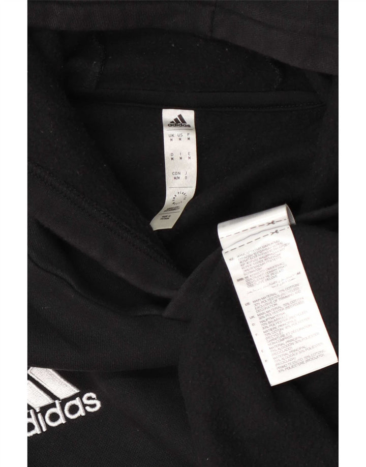 Adidas Pull à capuche pour homme en coton noir moyen