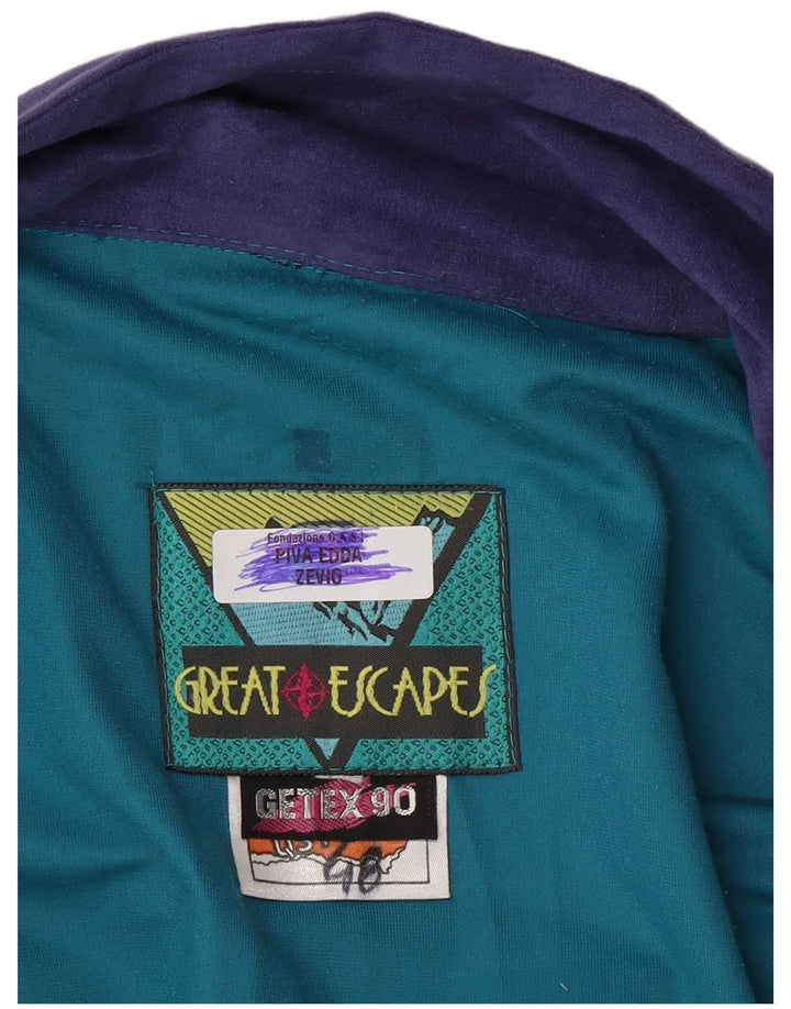 Great Escapes Veste de survêtement pour homme IT 48 Bleu moyen Colourblock