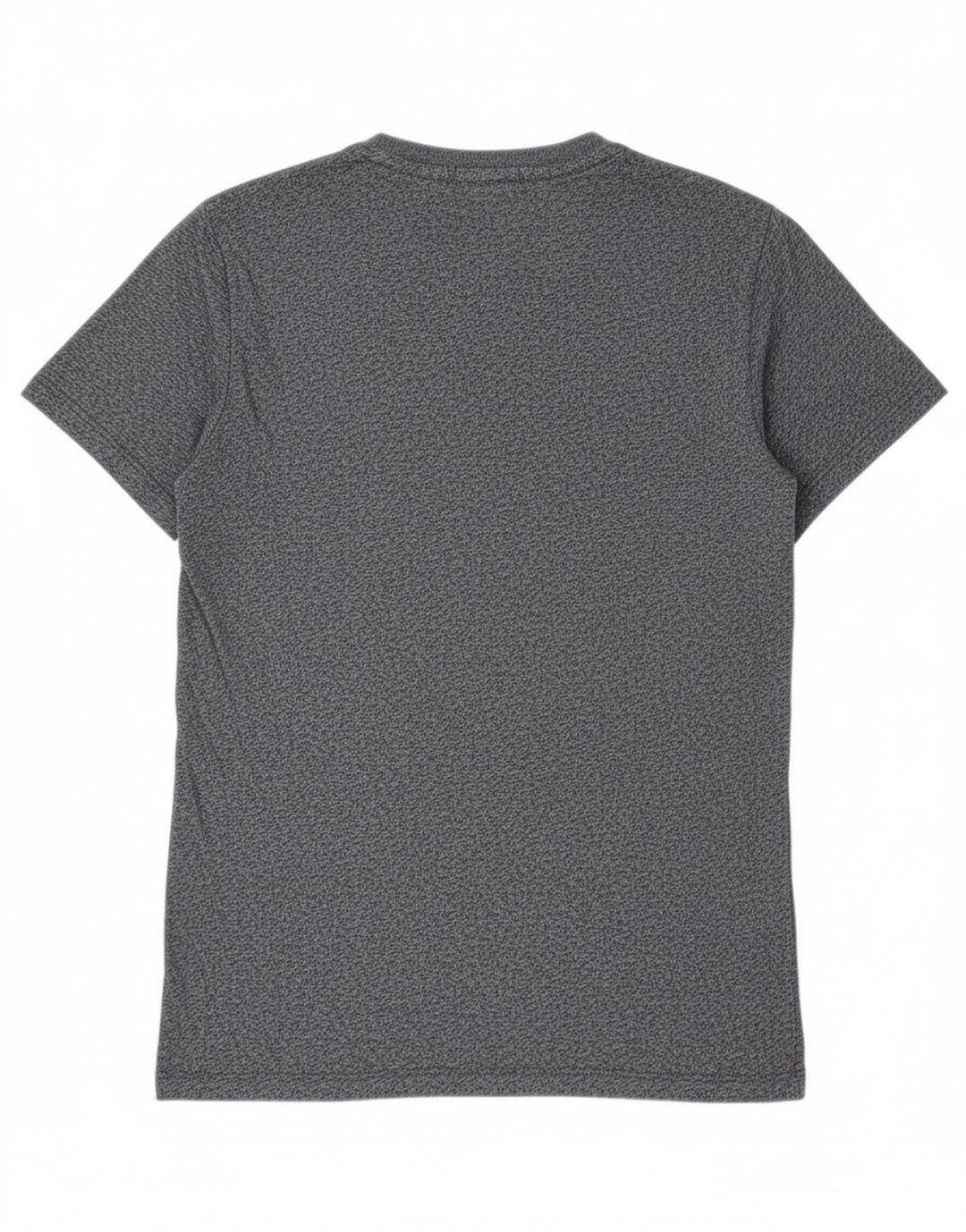 Superdry Homme T-Shirt Top Small Bleu Marine Moucheté Coton