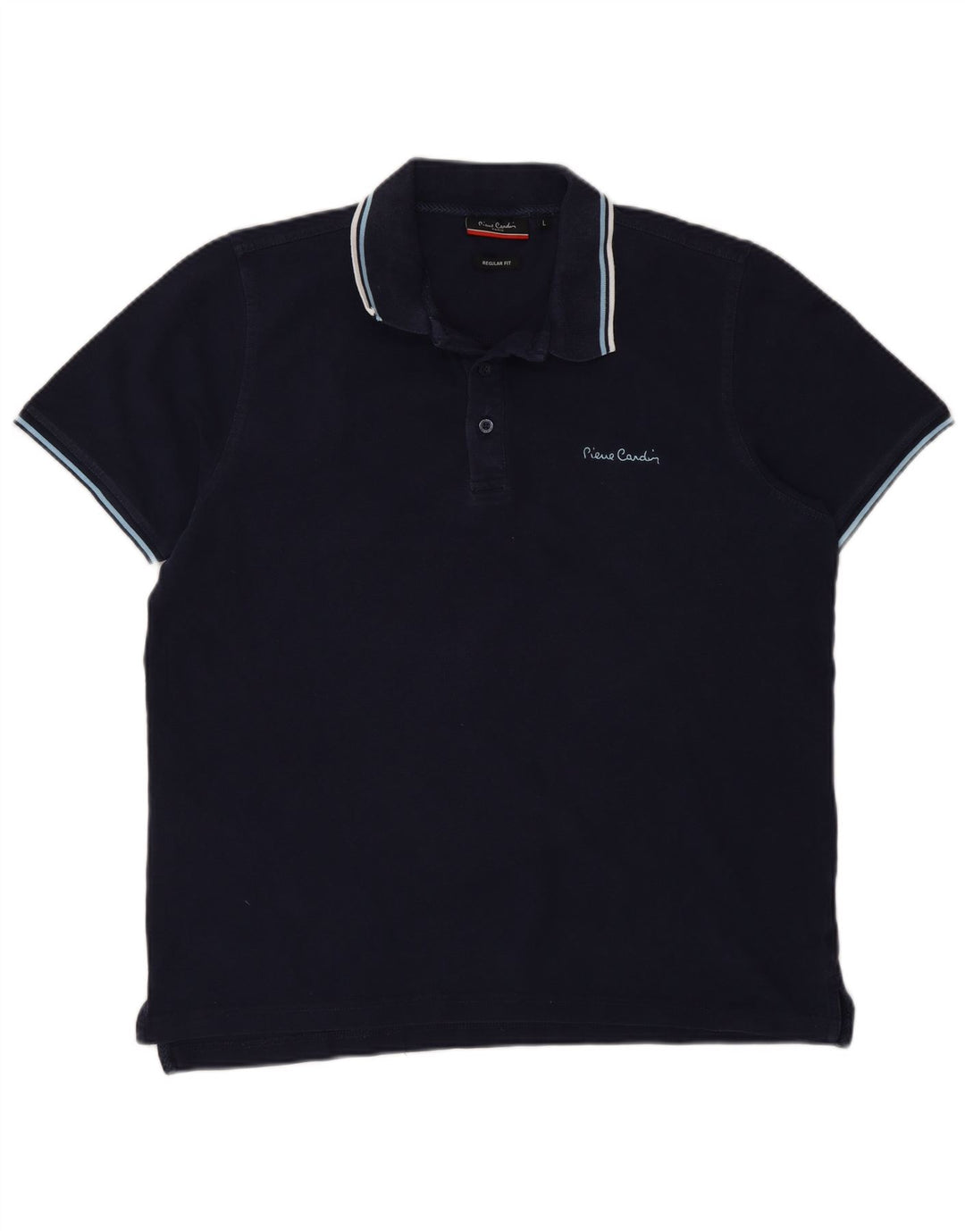 Pierre Cardin Polo coupe classique pour homme, grand bleu marine