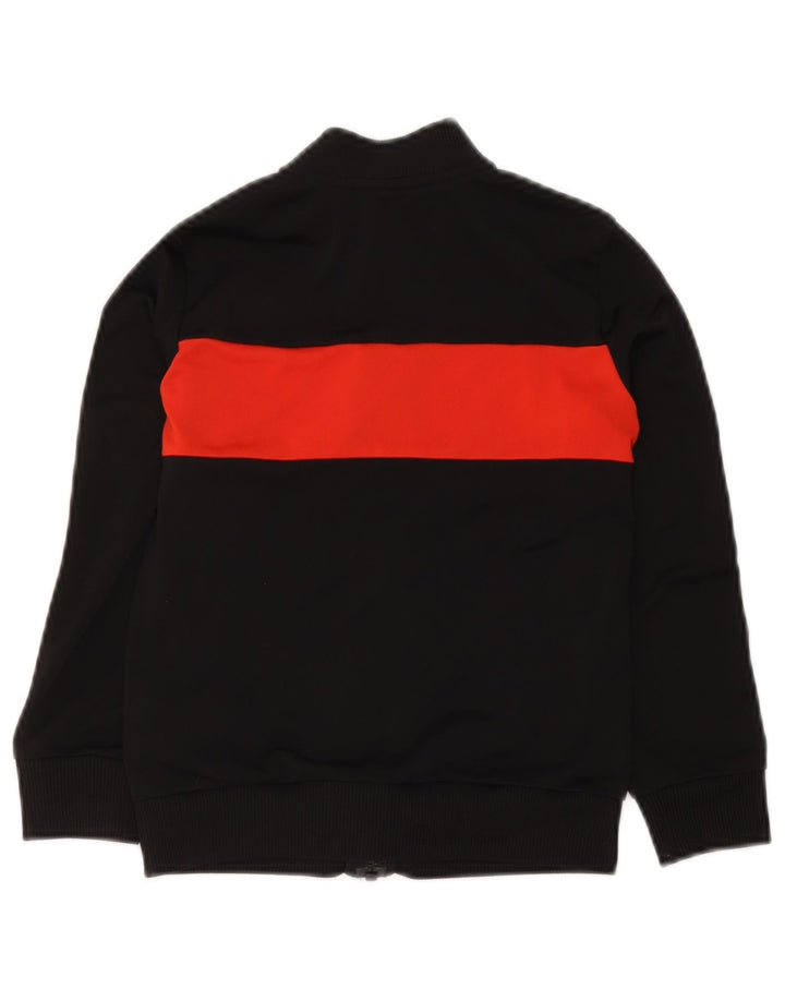 Adidas Veste de survêtement pour garçon 7-8 ans Noir Colourblock Polyester