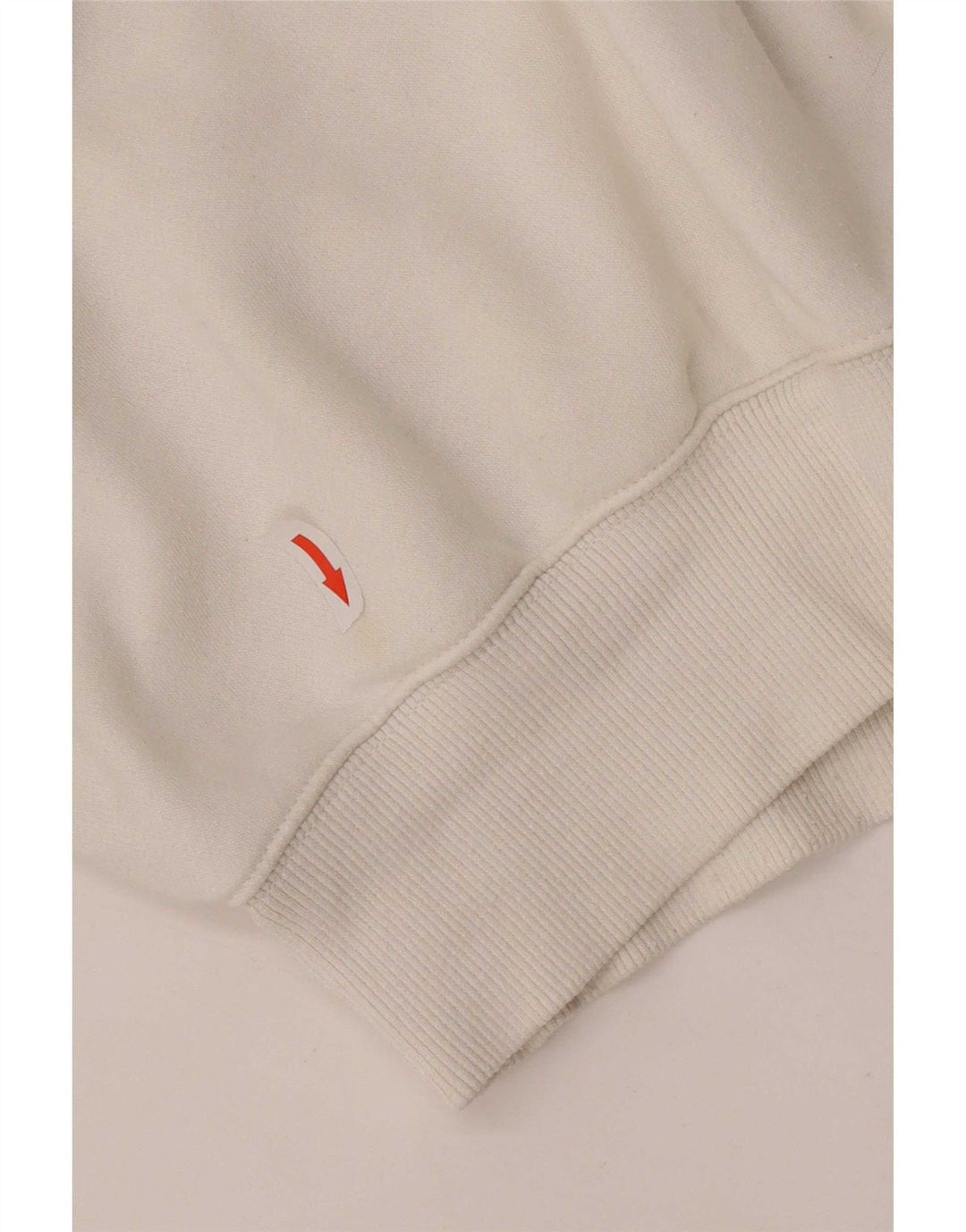 Nike Sweat-shirt surdimensionné à col zippé pour femme UK 10 Petit Blanc
