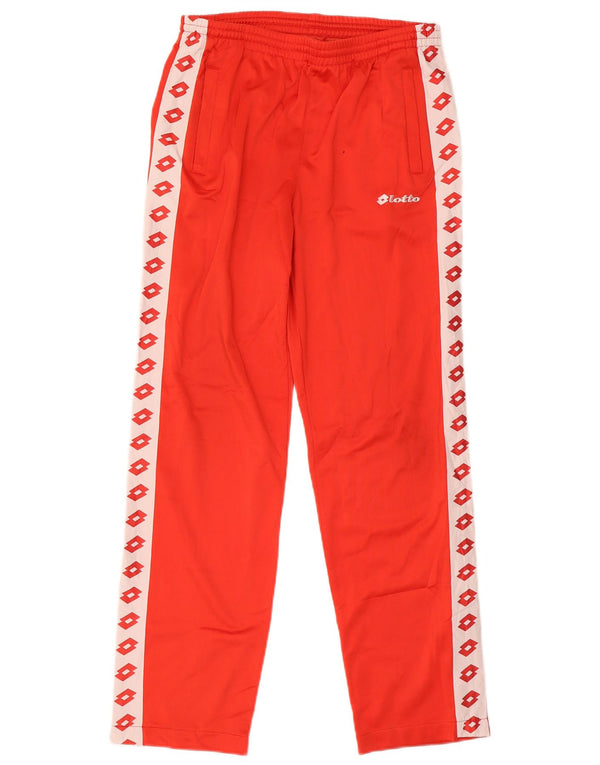 Lotto Pantalon De Survêtement Graphique Homme Large Rouge Colourblock