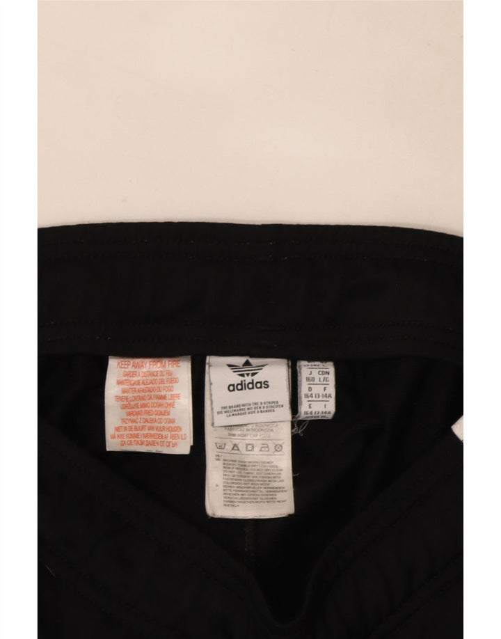 Adidas Pantalon de Survêtement Garçon Joggers 13-14 ans Noir Polyester