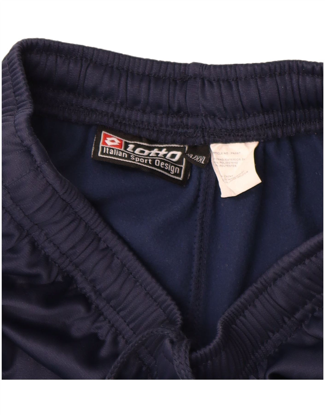 LOTTO Pantalon de Survêtement Homme XL Bleu Marine Polyester