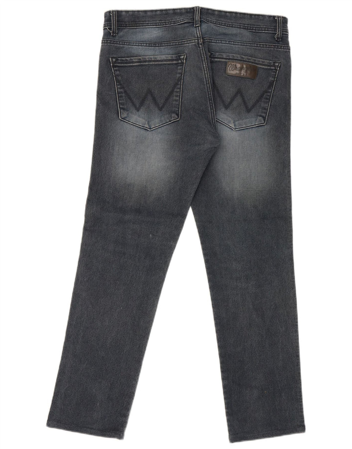 Wrangler Jean droit homme W36 L30 bleu coton