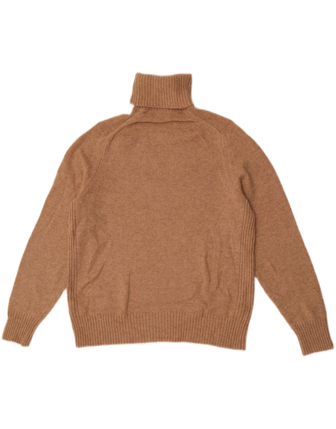 Marks & Spencer Pull col roulé pour femme UK 18 XL Laine beige