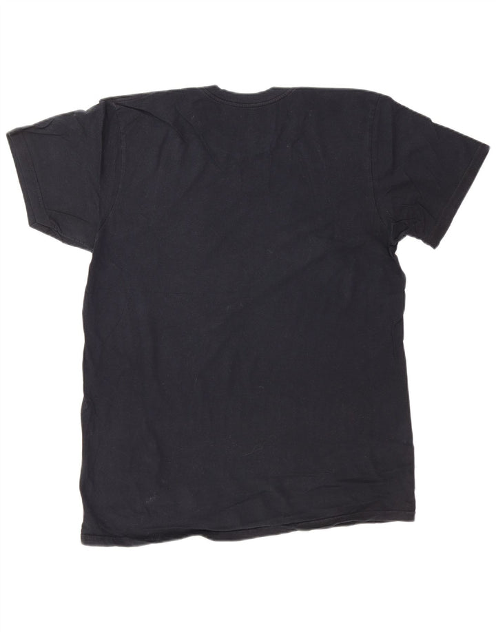 CALVIN KLEIN T-Shirt Homme Bleu Marine Moyen Coton