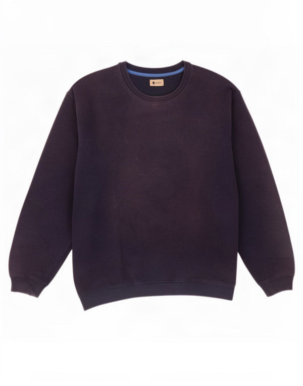 Gabicci Sweat-Shirt Homme XL Bleu Marine Coton