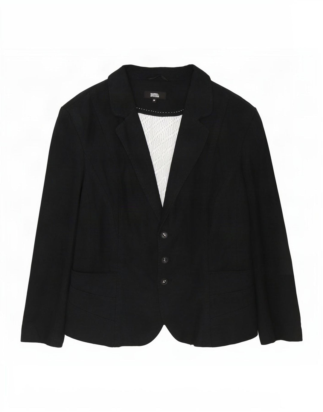 Marks & Spencer Veste blazer à 3 boutons pour femme UK 22 3XL Gris Lin