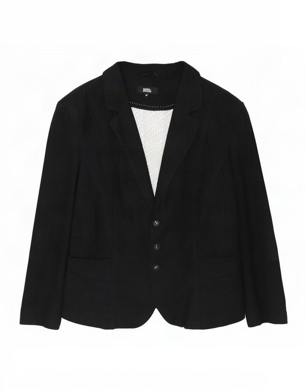 Marks & Spencer Veste blazer à 3 boutons pour femme UK 22 3XL Gris Lin