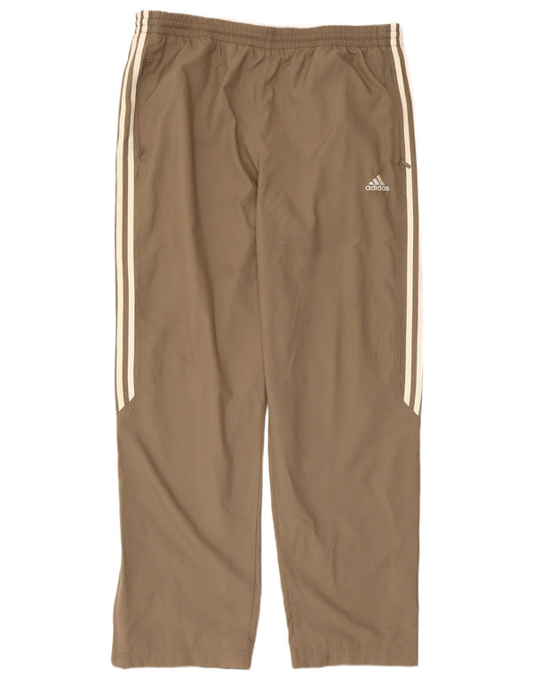 ADIDAS Pantalon de survêtement pour homme UK 44/46 Large Beige Polyester