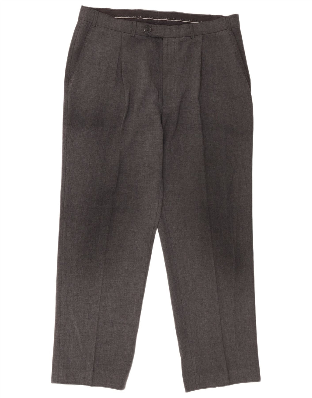 Marks & Spencer Pantalon de costume pour homme W34 L28 Gris