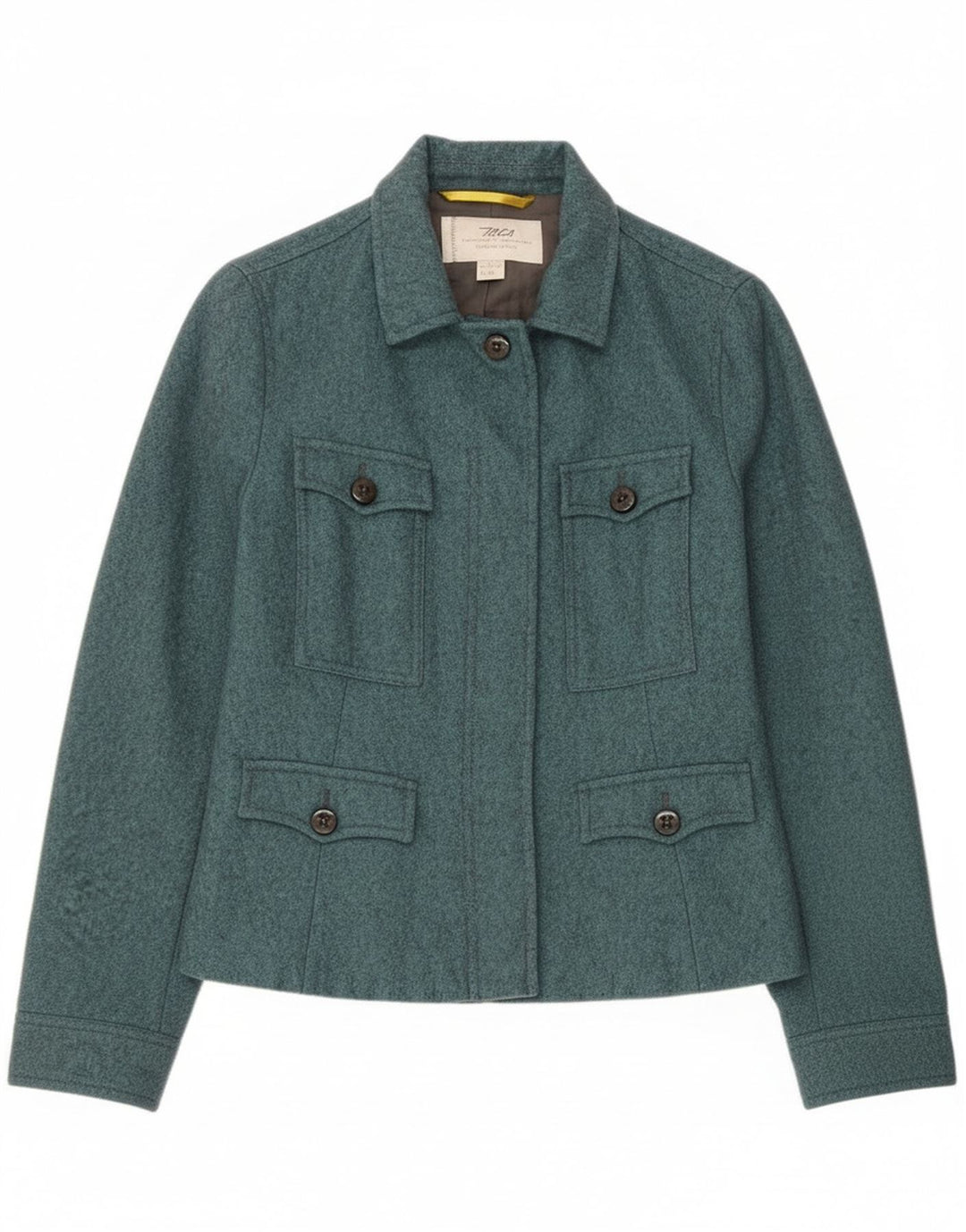 Marlboro Classics Veste utilitaire pour femme UK 12 Laine bleu moyen