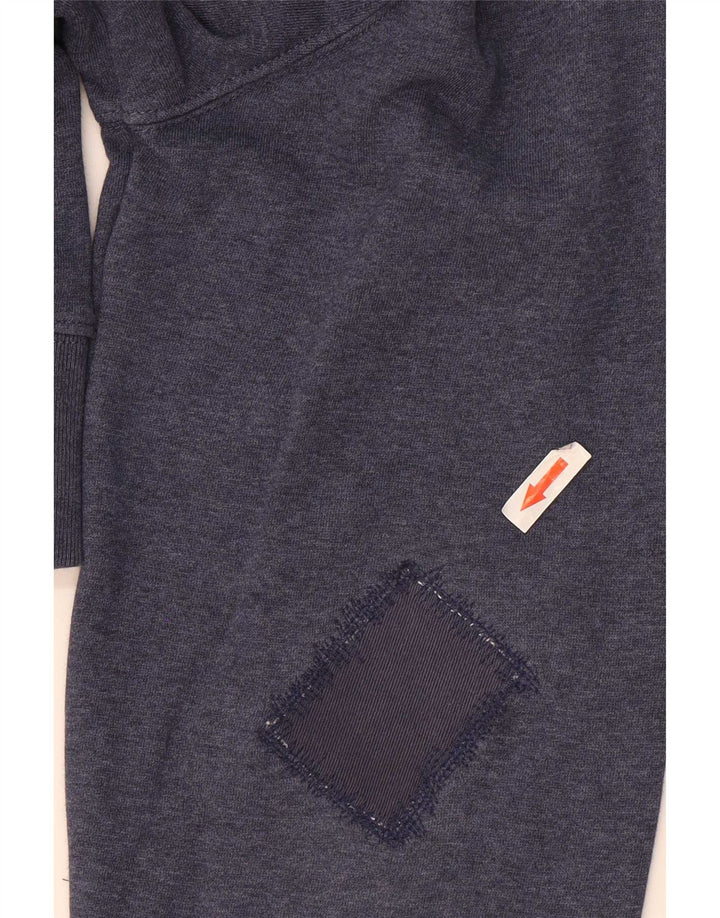 Gant Sweat-Shirt Col Zippé Homme Bleu Marine Moyen Coton