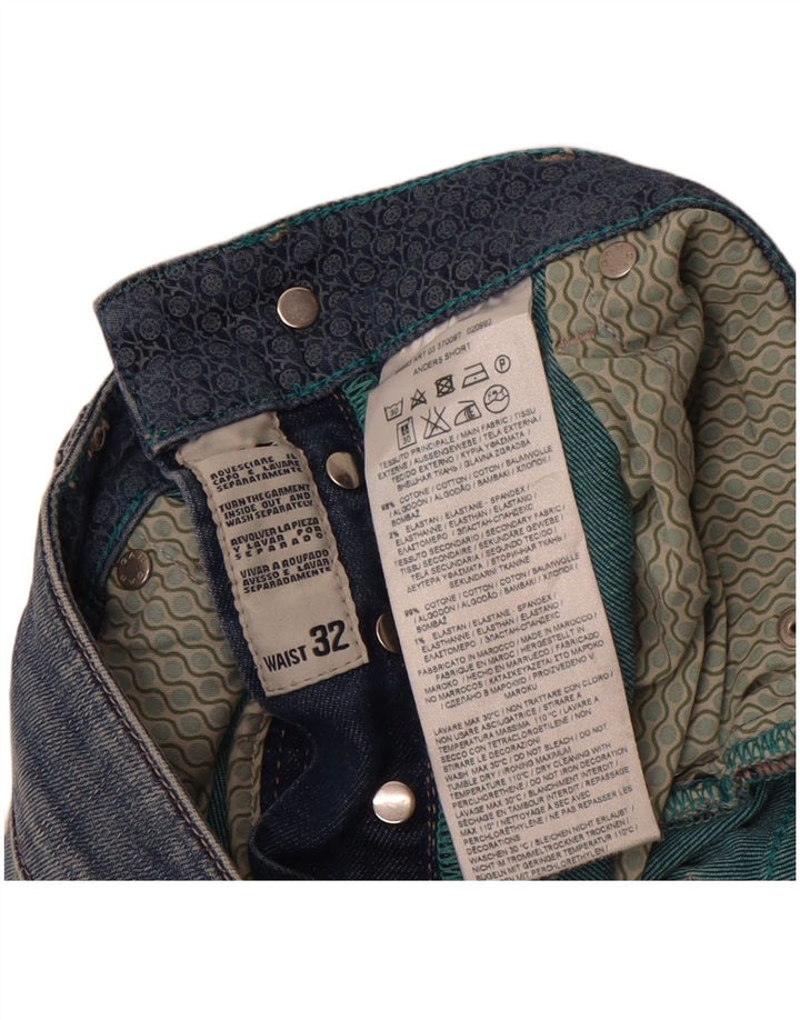 Gas Anders Short en Jean W32 Large Bleu Coton Femme