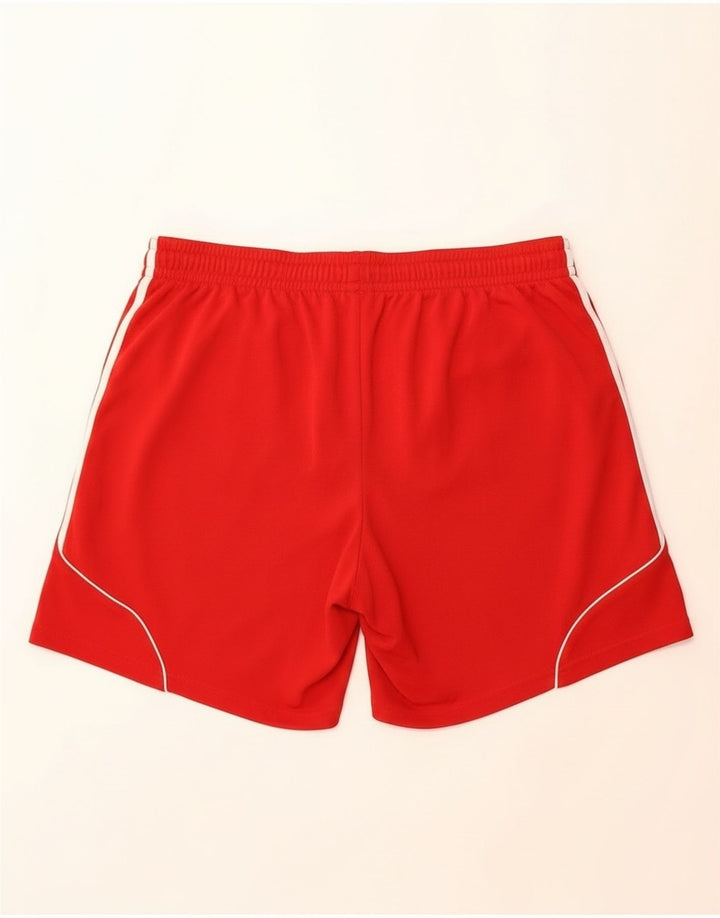 Adidas Short de sport Climalite pour homme XL Rouge Polyester